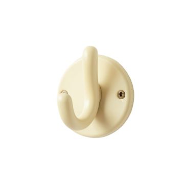 Oak Branch Wall-Mounted Robe Hook - Ivory