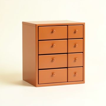 Lake Arc Small-Parts Storage Drawer Cabinet (synthetic illustration; no displayed measurements)