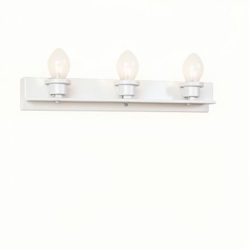 Araceli 3-Light Dimmable Clear Vanity Light (synthetic illustration; no displayed measurements)