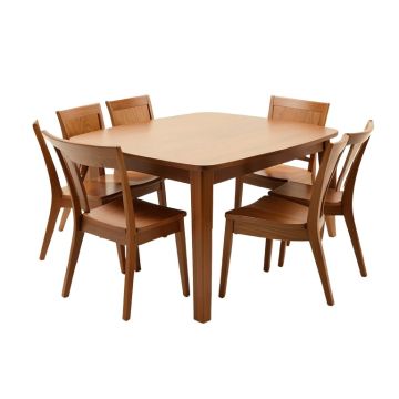 Itchington 7 - Piece Butterfly Leaf Dining Set