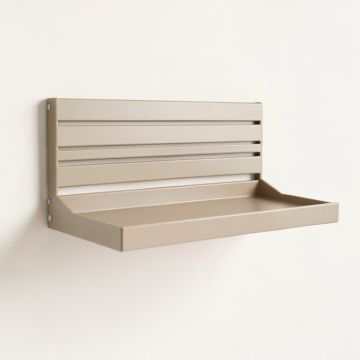 Shore Branch Wall-Mounted Entryway Organizer Shelf - Beige (synthetic illustration; no displayed measurements)
