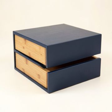 Slate Edge Under-Desk Drawer Unit - Navy (synthetic illustration; no displayed measurements)