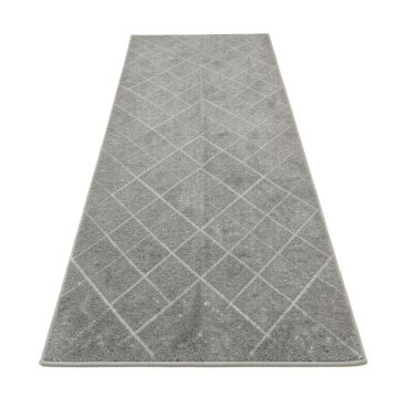 Flint Bluff Narrow Runner Rug - Gray