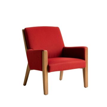 Red Chairs By Francis Augustine - Photograph Print