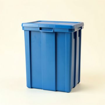 Maple Canyon Closed Outdoor Storage Box - Blue (synthetic illustration; no displayed measurements)