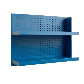 Shore Dale Empty Wall-Mounted Tool Organizer Panel - Blue