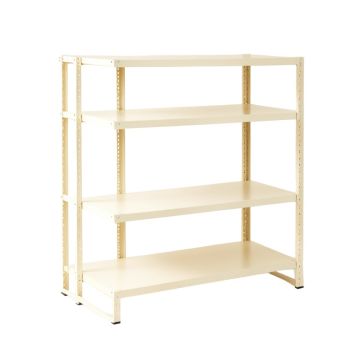 Cliff Fold Desktop Shelving Unit - Ivory