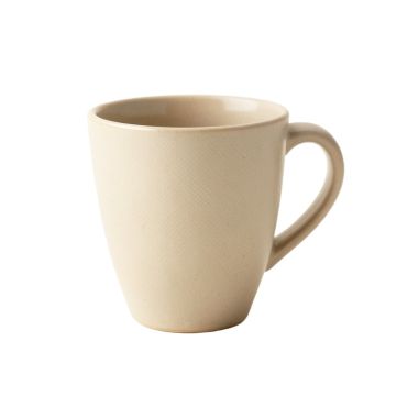 Brook Bend Ceramic Mug - Beige
