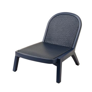 Brook Bend Outdoor Lounge Chair - Navy