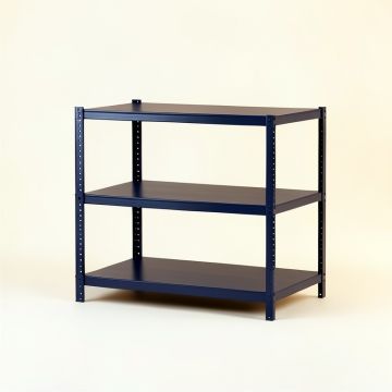 Flint Field Desktop Shelving Unit - Navy (synthetic illustration; no displayed measurements)