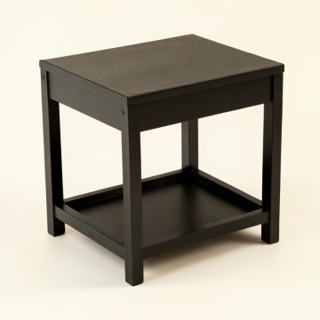 Field Bridge Empty Coffee-Station Organizer - Black (synthetic illustration; no displayed measurements)