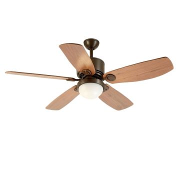 52 '' Champlain 5 - Blade Standard Ceiling Fan With Light Kit Included