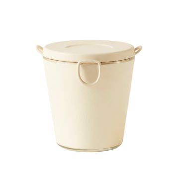 Harbor Bridge Storage Canister With Lid - Ivory