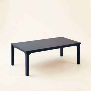 Juniper Arc Coffee Table (synthetic illustration; no displayed measurements)