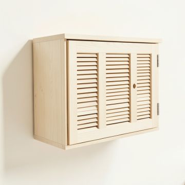 Vale Crossing Wall-Mounted Entry Cabinet - Ivory (synthetic illustration; no displayed measurements)