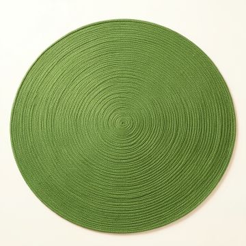 Sage Canyon Round Area Rug - Green (synthetic illustration; no displayed measurements)