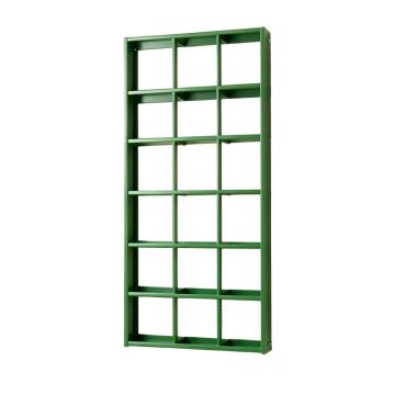 Sage Brook Empty Vertical Garden Frame - Green