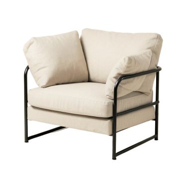 Thurso 45 '' Wide Cotton Papasan Chair