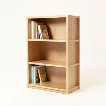 3 Shelf 28 '' Bookcase (synthetic illustration; no displayed measurements)