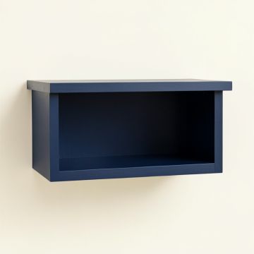 Fern Bluff Wall-Mounted Shelf - Navy (synthetic illustration; no displayed measurements)