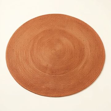 Fern Arc Round Area Rug (synthetic illustration; no displayed measurements)