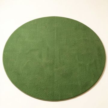 Pine Bend Round Area Rug - Green (synthetic illustration; no displayed measurements)