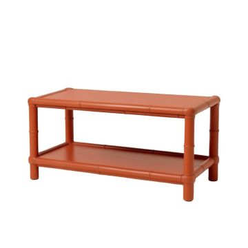 Flint Dell Indoor Bench - Terracotta (synthetic illustration; no displayed measurements)