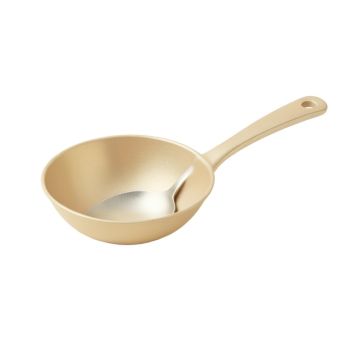 Willow Arc Cooking Spoon - Beige
