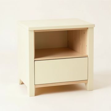 Elm Branch Nightstand - Cream (synthetic illustration; no displayed measurements)