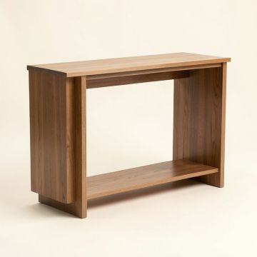 Amita 42 '' Solid Wood Console Table (synthetic illustration; no displayed measurements)