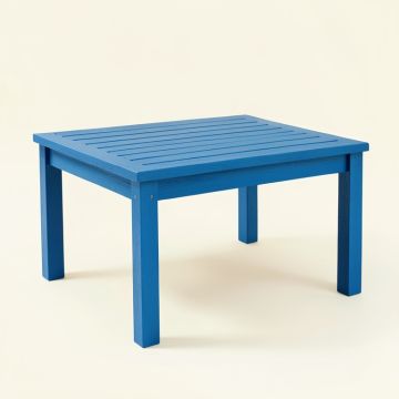 Lake Bend Patio Table - Blue (synthetic illustration; no displayed measurements)