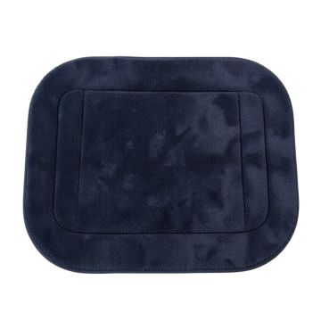 Elm Crest Bath Mat - Navy (synthetic illustration; no displayed measurements)