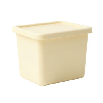 Willow Bend Closed Outdoor Storage Box - Cream