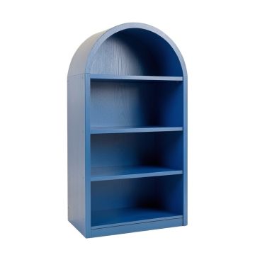Harbor Bridge Freestanding Bookcase - Blue