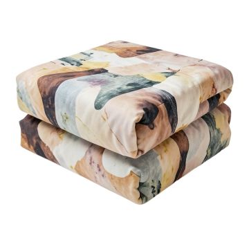 Reversible Abstract Duvet Cover