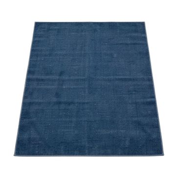 Arya Bohemian Trellis Denim Blue Indoor/Outdoor Area Rug