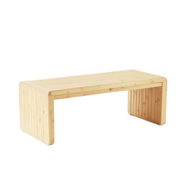 Bay Crossing Indoor Bench - Ivory