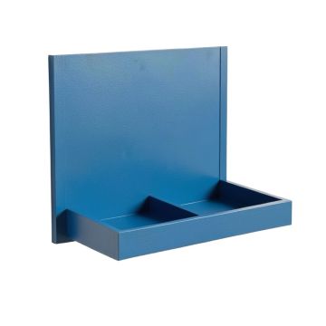 Juniper Branch Empty Wall-Mounted Tool Organizer Panel - Blue