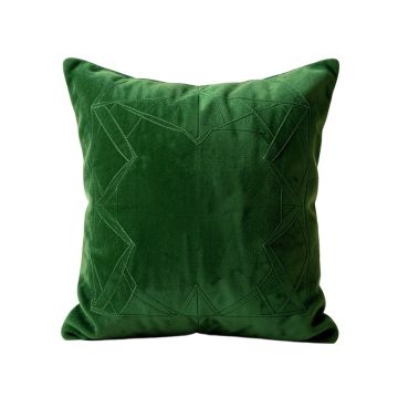 River Branch Filled Accent Pillow - Green