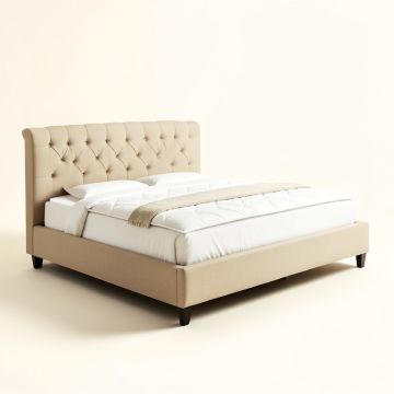 Minick Queen Tufted Standard Bed (synthetic illustration; no displayed measurements)