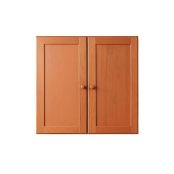Linden Crest Wall-Mounted Entry Cabinet - Terracotta