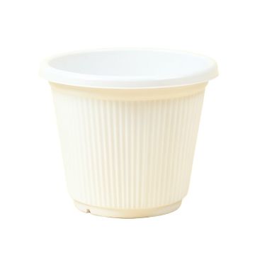 Glen Branch Empty Planter - White