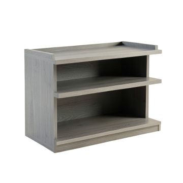 Pine Crossing Desktop Shelving Unit - Gray