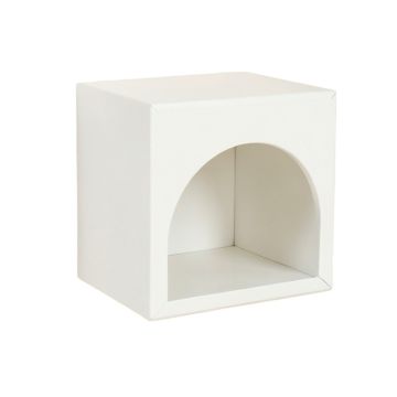 Bay Bridge Wall-Mounted Cat Perch - White
