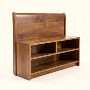 Kruse Bookcase Headboard (synthetic illustration; no displayed measurements)