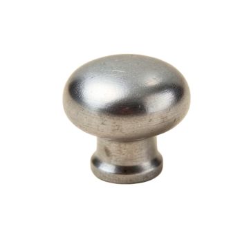 Lily 1 1/8 '' Diameter Mushroom Knob (synthetic illustration; no displayed measurements)