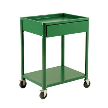 Heath Crest Empty Rolling Workshop Cart - Green