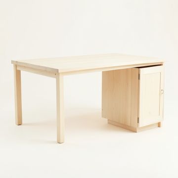 Harbor Dell Empty Workshop Workbench - Ivory (synthetic illustration; no displayed measurements)