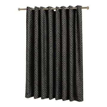 Wayfair Basics Chevron Blackout Thermal Grommet Single Curtain Panel