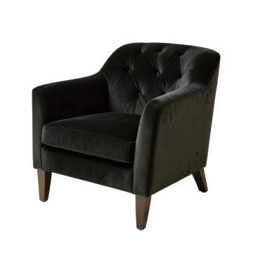 Claudie 26 '' Wide Tufted Velvet Side Chair